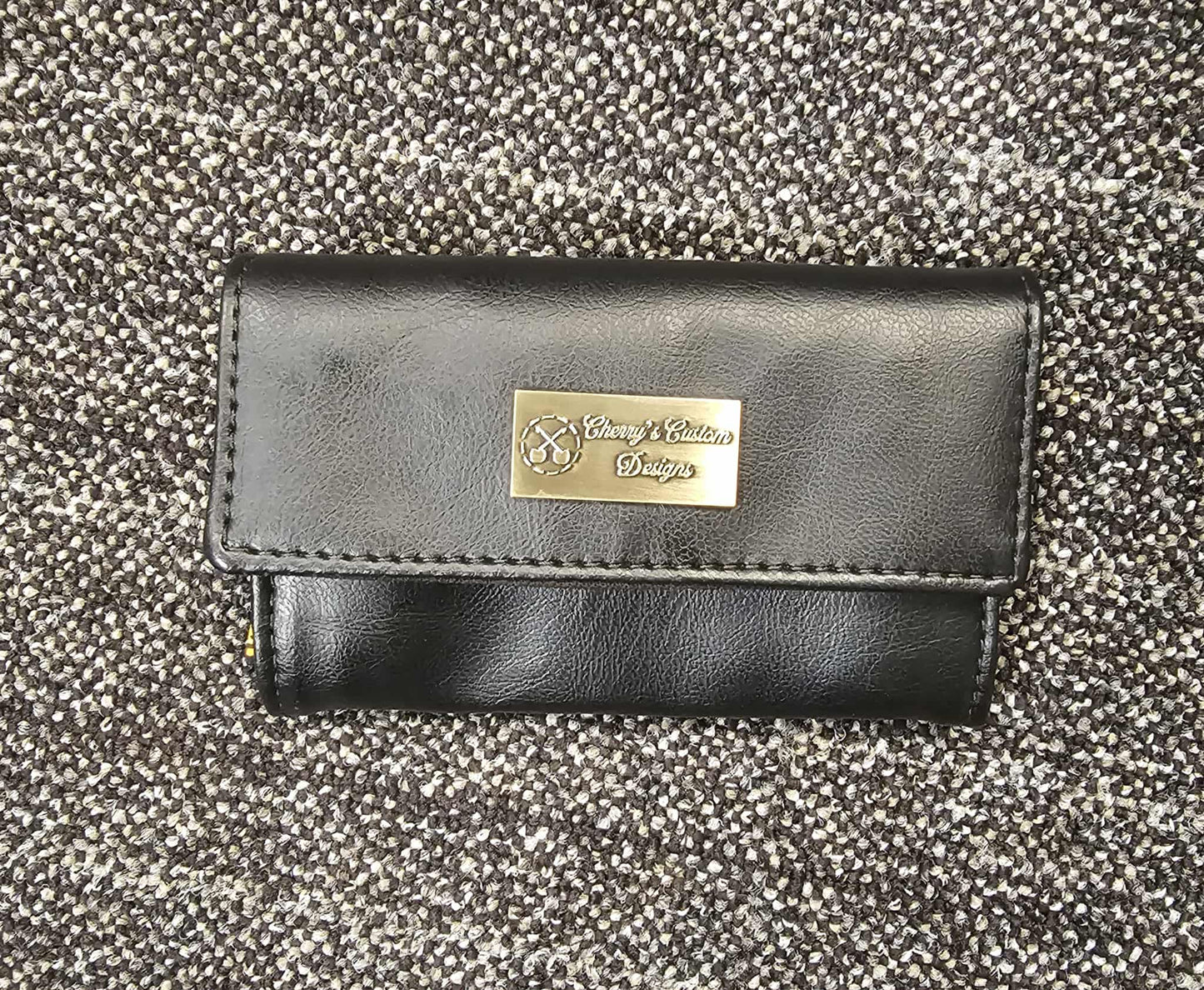 Blue Small Accordian Wallet